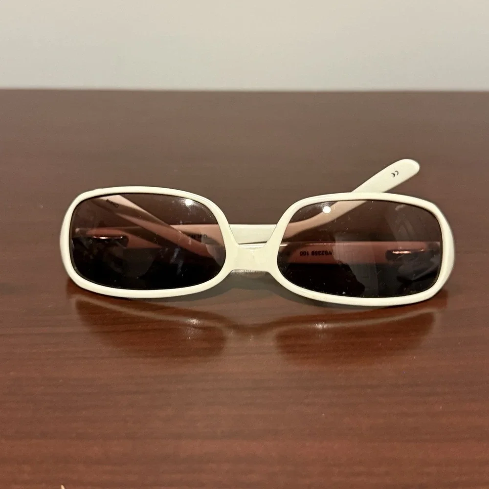 buenos aires WS2359 100 Cat No 3 Sun Glasses Front Temples‎ Cream Acetate